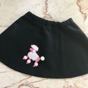 Felt Poodle Skirt. Theater. Costume. Play.